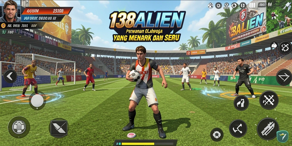 Tampilan gameplay seru dalam 138ALIEN dengan berbagai olahraga.