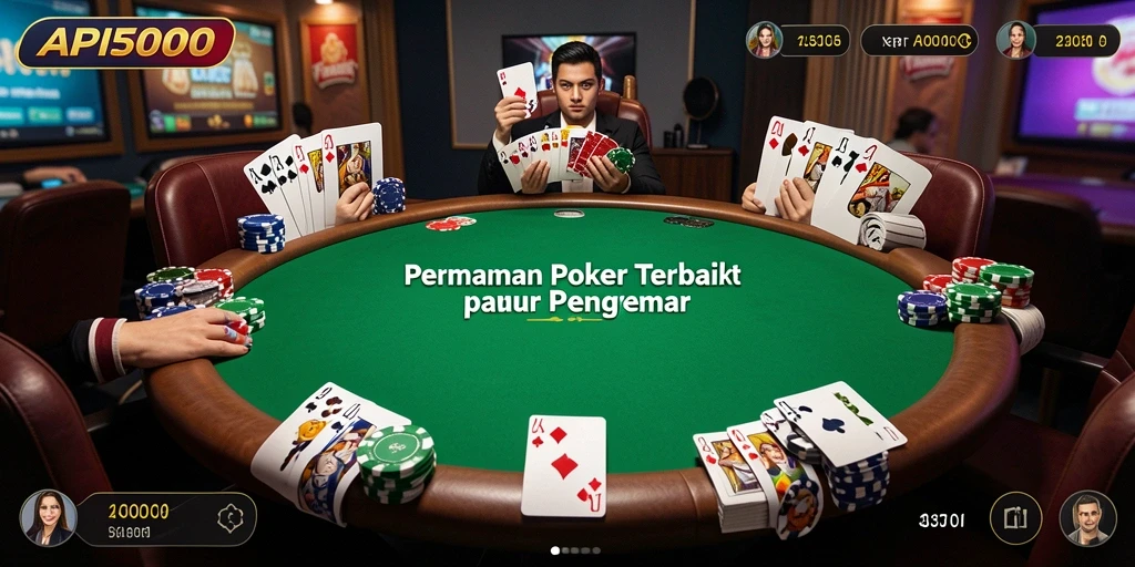Tampilan gameplay menarik dan interaktif di API5000.