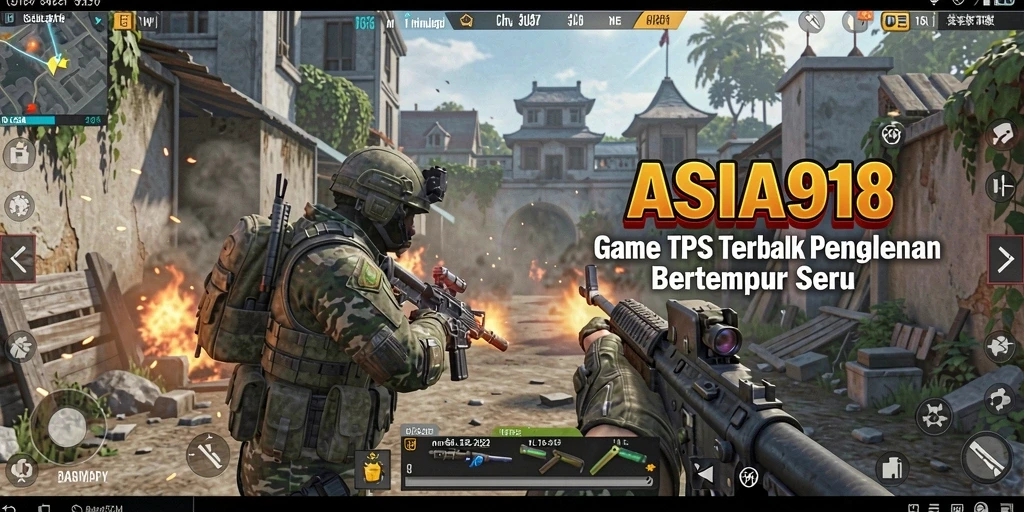 Tampilan gameplay seru ASIA918 dengan pertempuran strategis yang menegangkan.