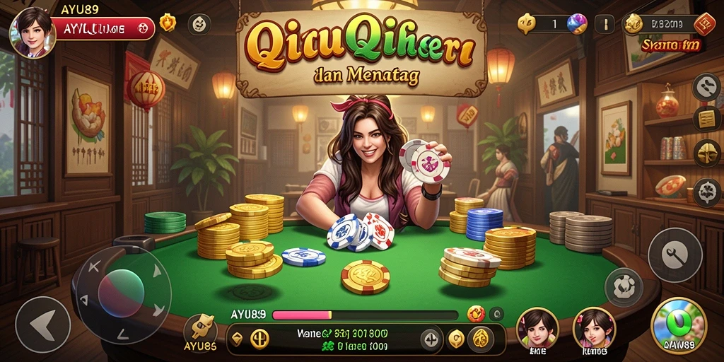 Tampilan gameplay AYU89 yang seru dan interaktif.