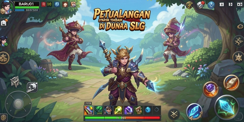 Tampilan gameplay BARU01 yang menegangkan dan menawan.