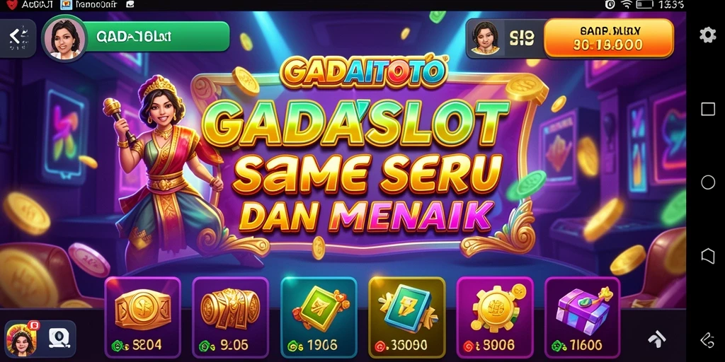 Tampilan gameplay GADAITOTO yang memikat dan seru.