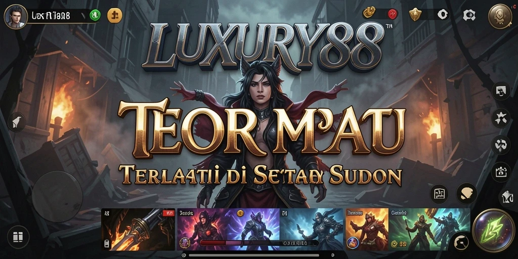Tampilan menyeramkan dari gameplay LUXURY88 yang menegangkan.