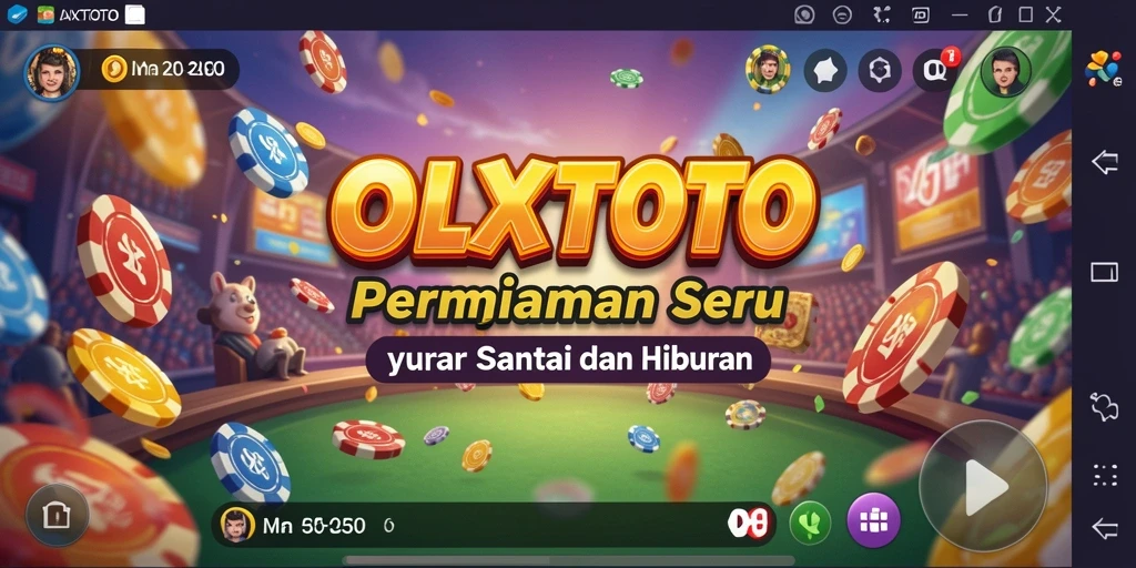 Screenshot utama OLXTOTO menunjukkan gameplay yang seru dan menantang.
