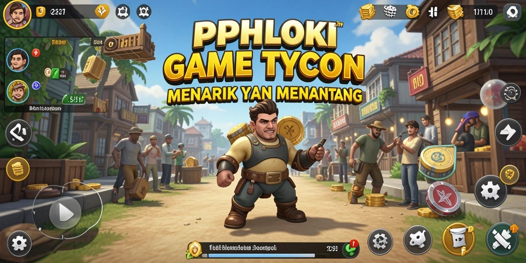 Tampilan gameplay PPHOKI yang seru dan mendebarkan.