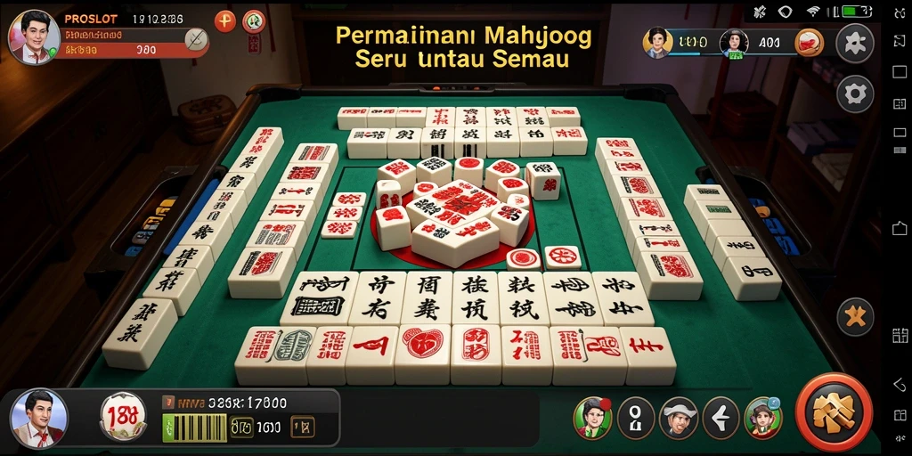 Gameplay menarik dari PROSLOT yang menampilkan Mahjong.