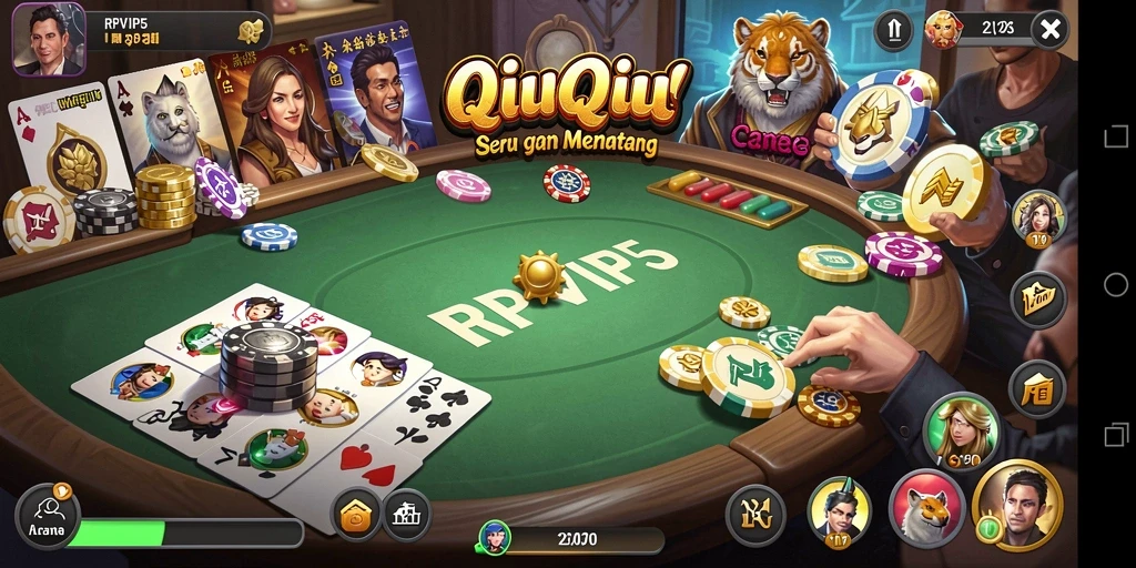 Tampilan gameplay menarik dalam RPVIP5 yang penuh strategi.