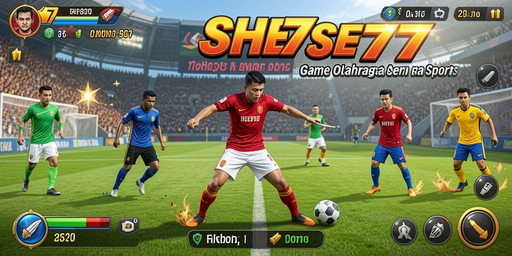 Tampilan gameplay SHE777 yang seru dan dinamis dalam olahraga.