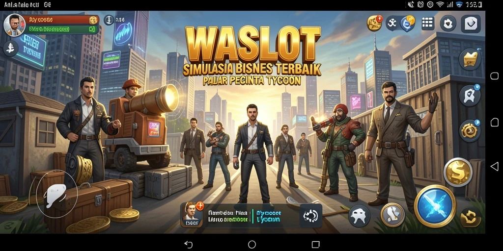 Tampilan utama gameplay WASLOT yang seru dan strategis.